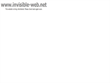 Tablet Screenshot of invisible-web.net
